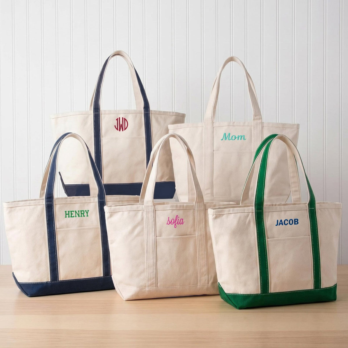 Bexford Open Zip - Top Canvas Tote Bag