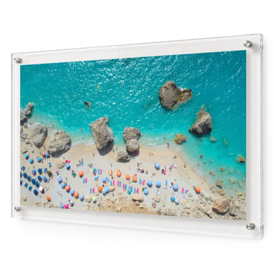 Blue Lagoon Club Acrylic Wall Art Print