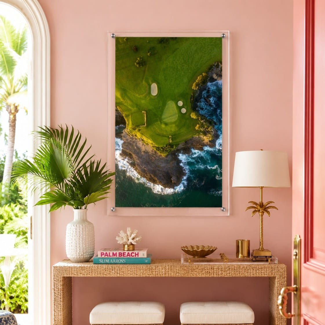 Coastal Hazard Acrylic Wall Art Print - Vertical