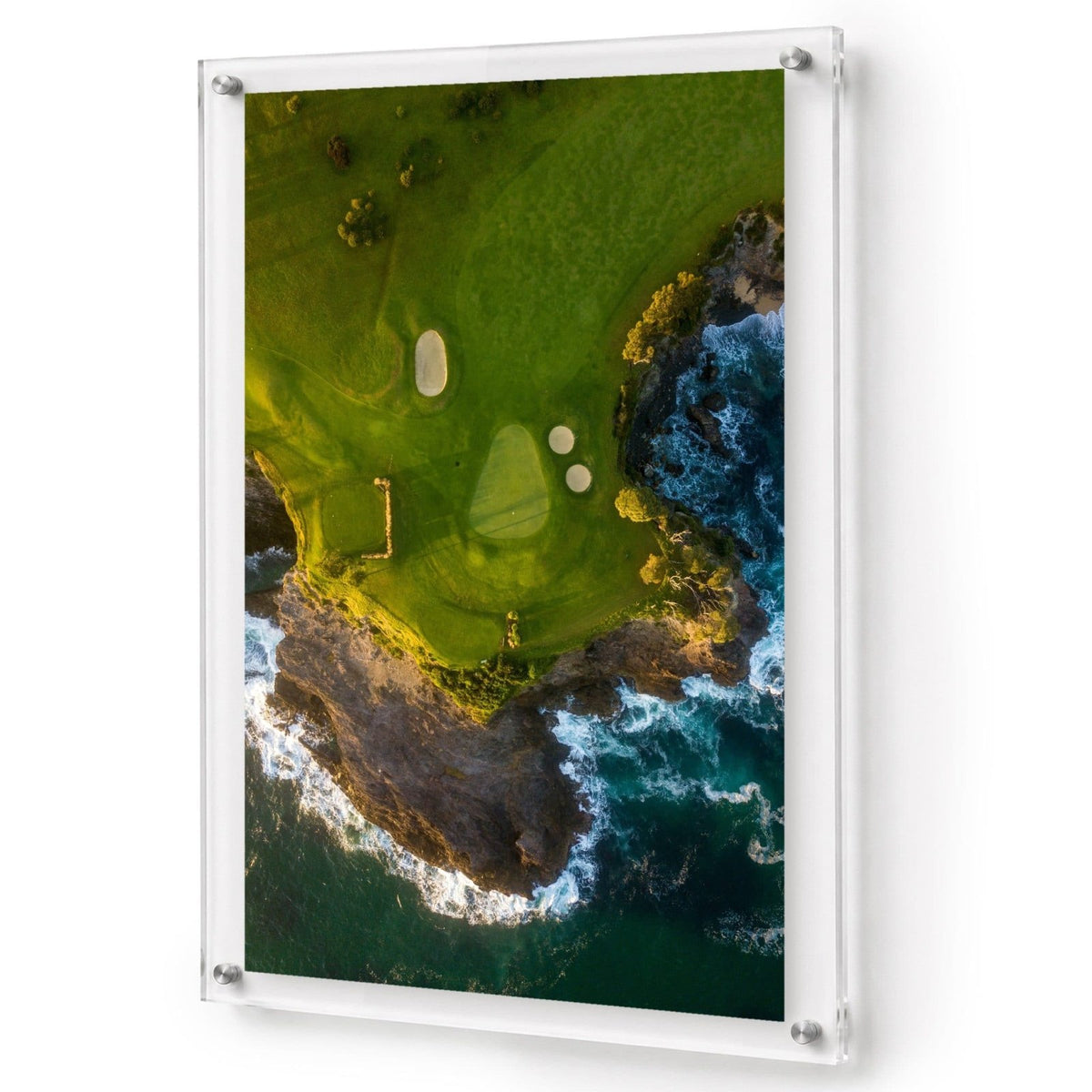 Coastal Hazard Acrylic Wall Art Print - Vertical