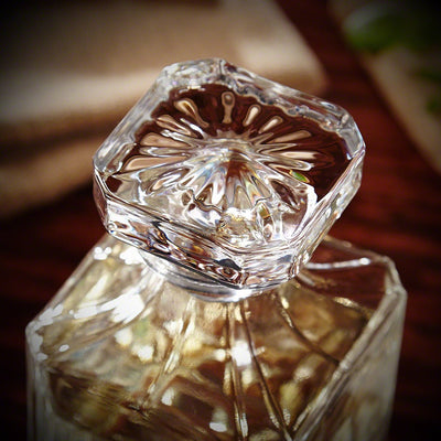 Custom Liquor Decanter Set with Colchester Glasses