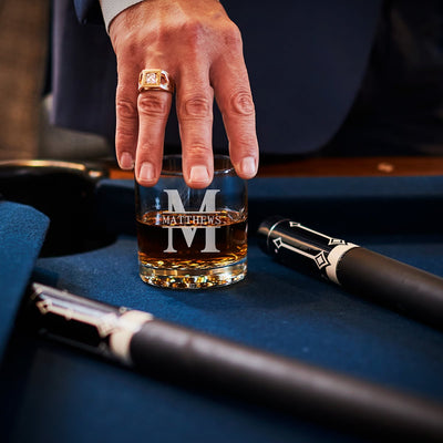 El Matador Bull Whiskey Decanter Set With Custom Buckman Glasses