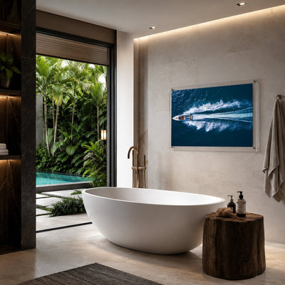 Exit By Sea Acrylic Wall Art Print - Horizontal