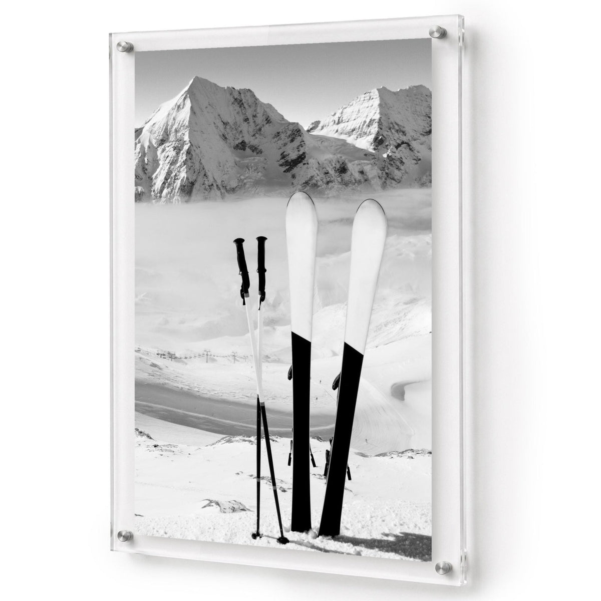First Tracks Acrylic Wall Art Print