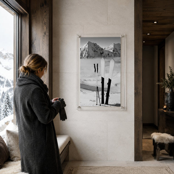 First Tracks Acrylic Wall Art Print