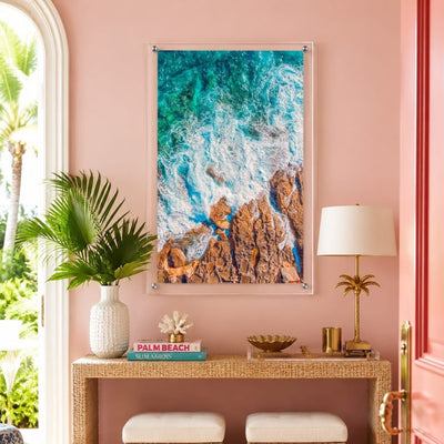 Foam & Fire Acrylic Wall Art Print