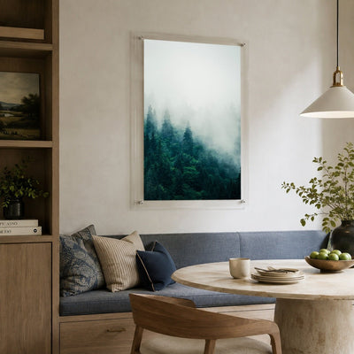 Forest on Mute Acrylic Wall Art Print