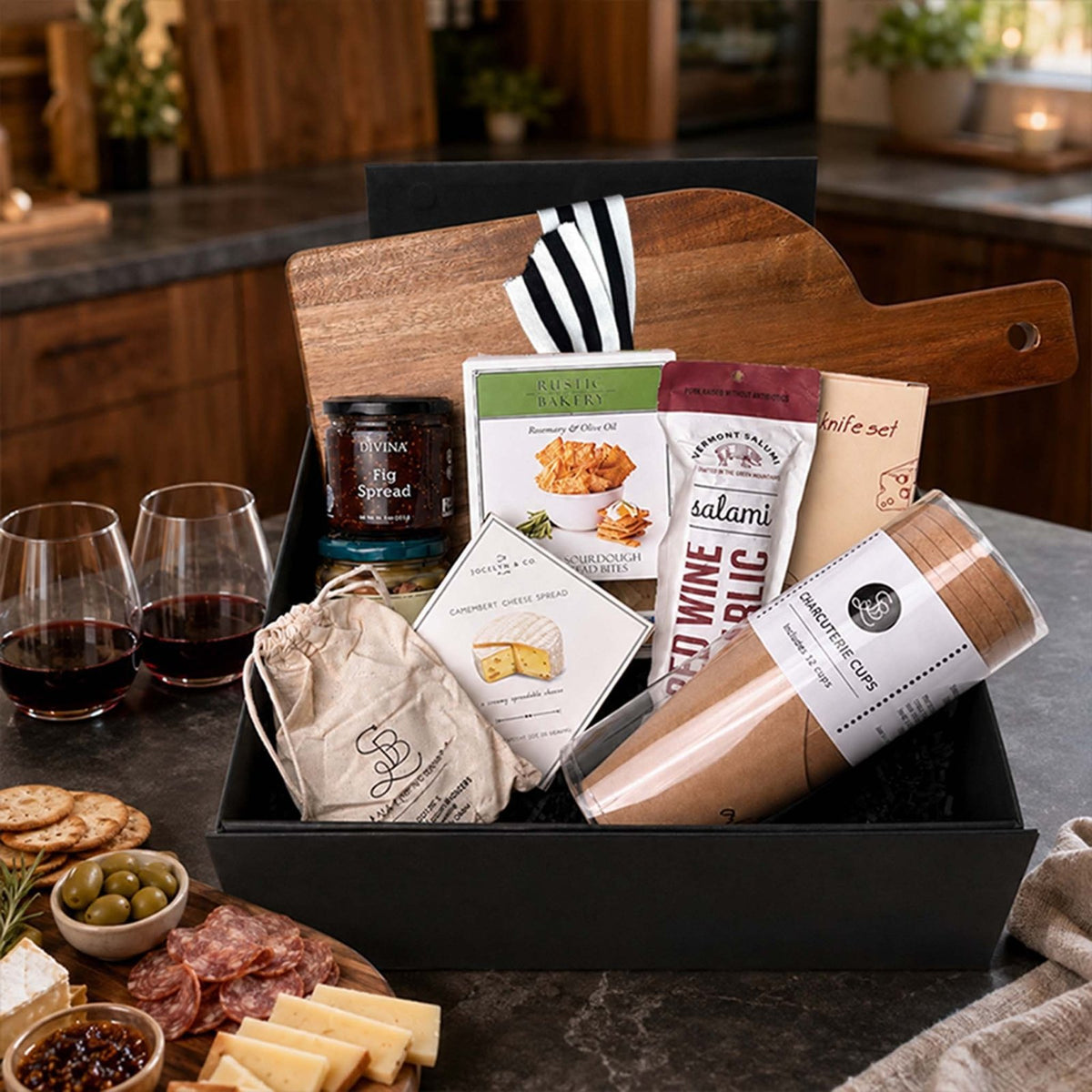 Gather & Graze Charcuterie Gift Basket