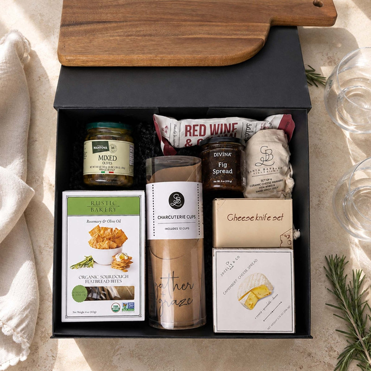 Gather & Graze Charcuterie Gift Basket