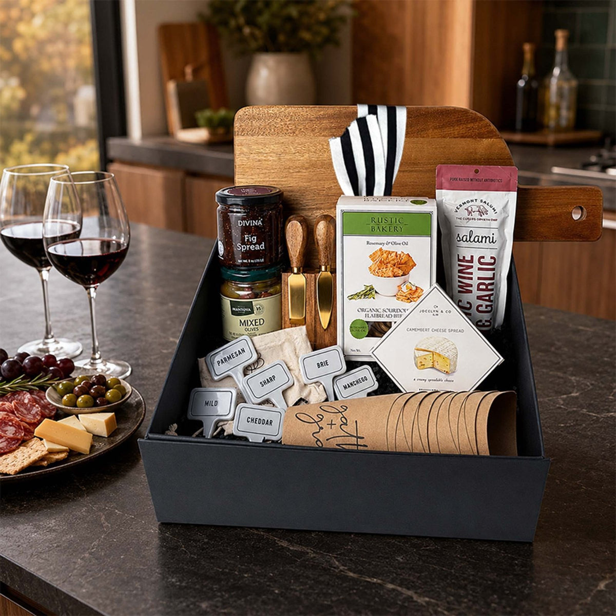 Gather & Graze Charcuterie Gift Basket