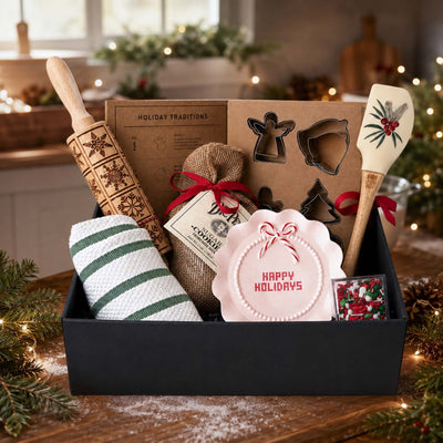 Holiday Cookies Baking Gift Basket