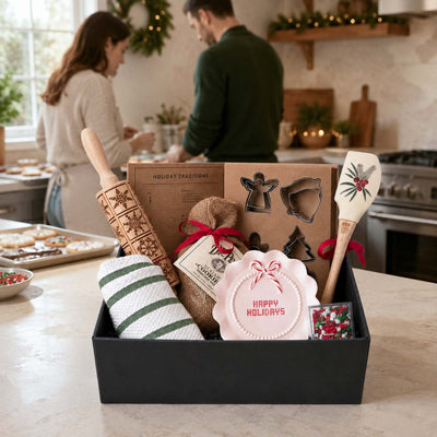 Holiday Cookies Baking Gift Basket