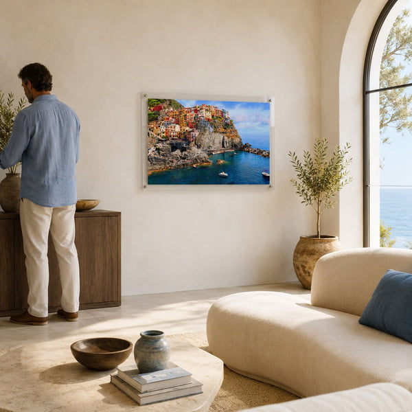 Italian Coast Acrylic Wall Art Print