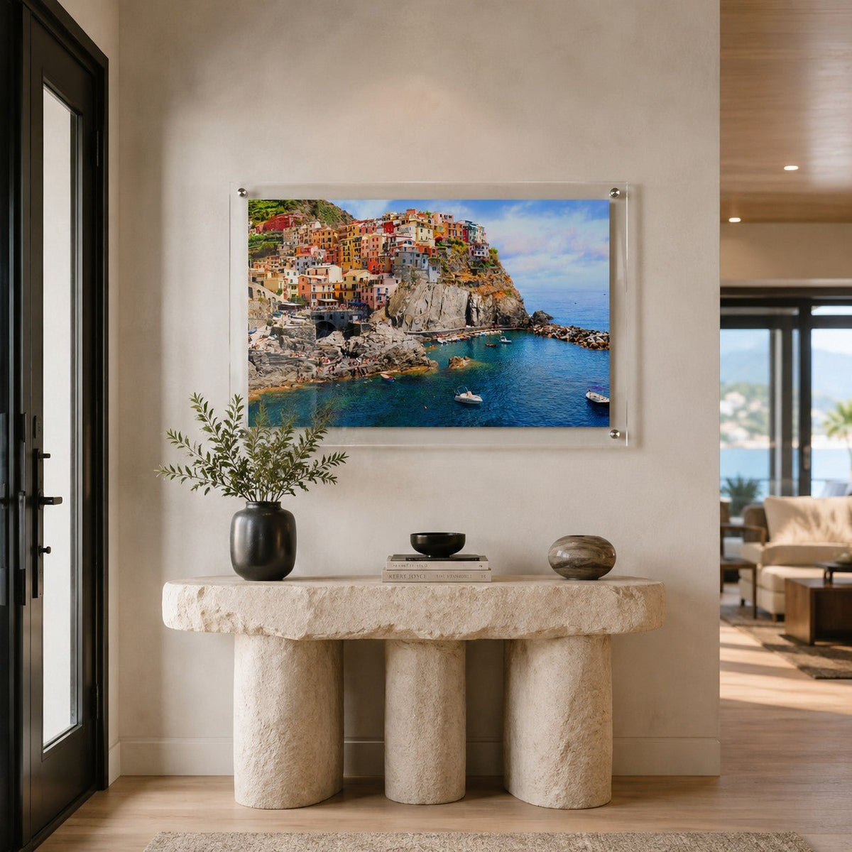 Italian Coast Acrylic Wall Art Print