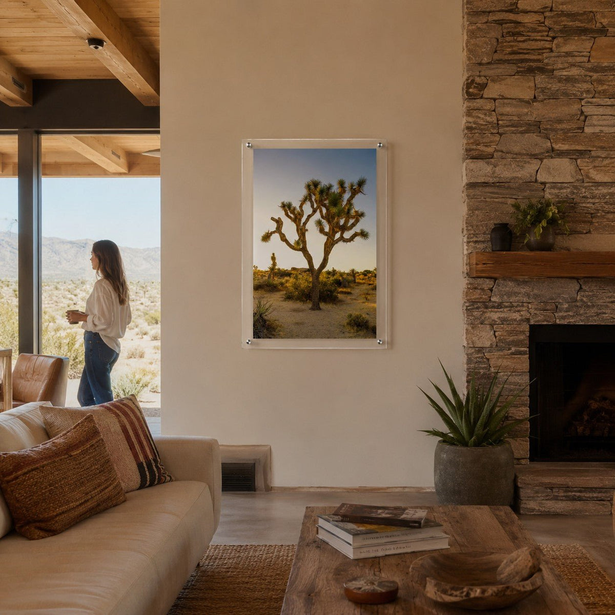 Joshua Glow Acrylic Wall Art Print