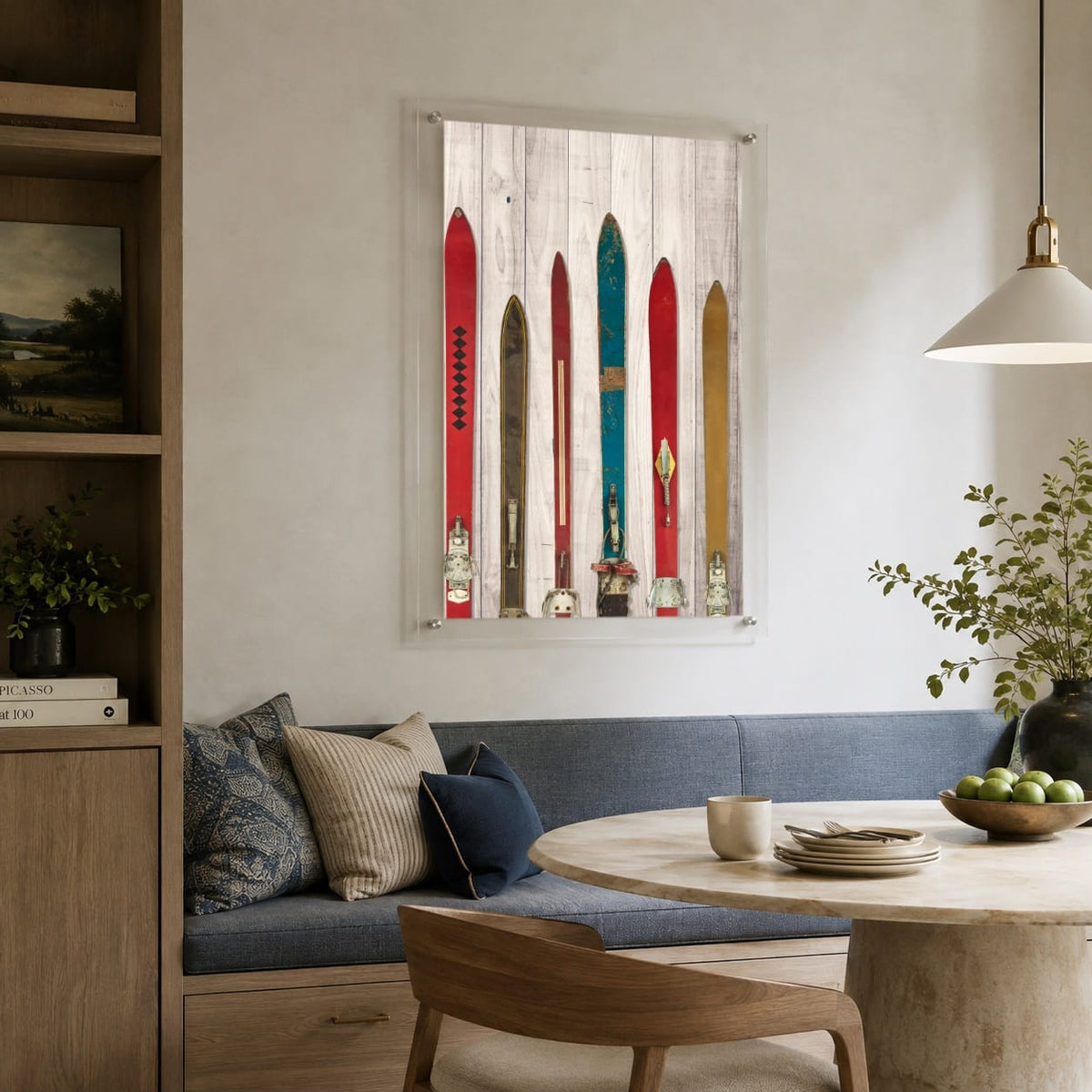 Lodge Lineup Acrylic Wall Art Print