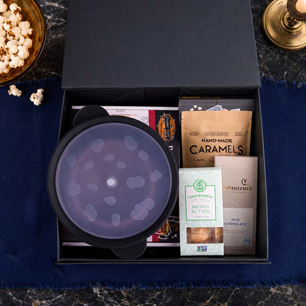 Marquee Movie Night Gift Basket