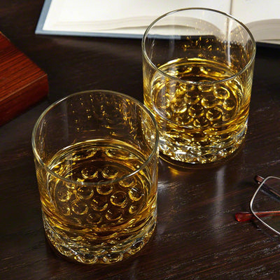 Monogrammed Whiskey Globe Decanter Set with Rocks Glasses - 5pc Quinton