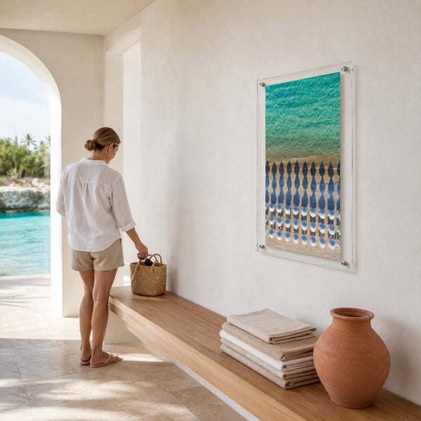 Morning Cabana Acrylic Wall Art Print
