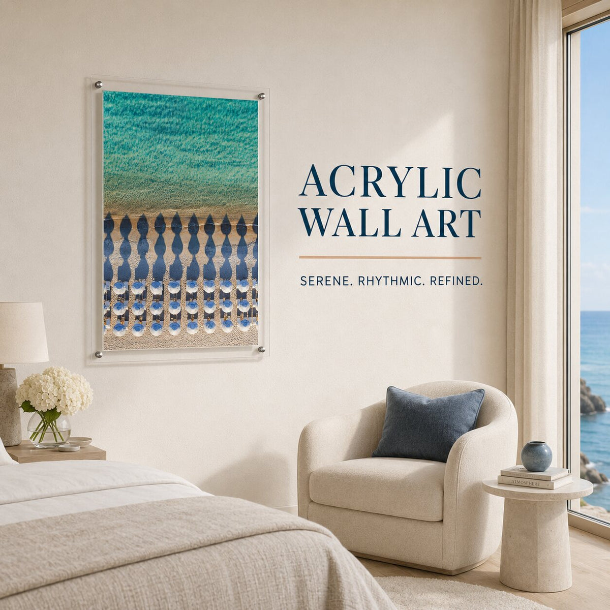 Morning Cabana Acrylic Wall Art Print