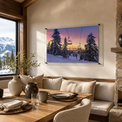 Pink Sky Apres Acrylic Wall Art Print