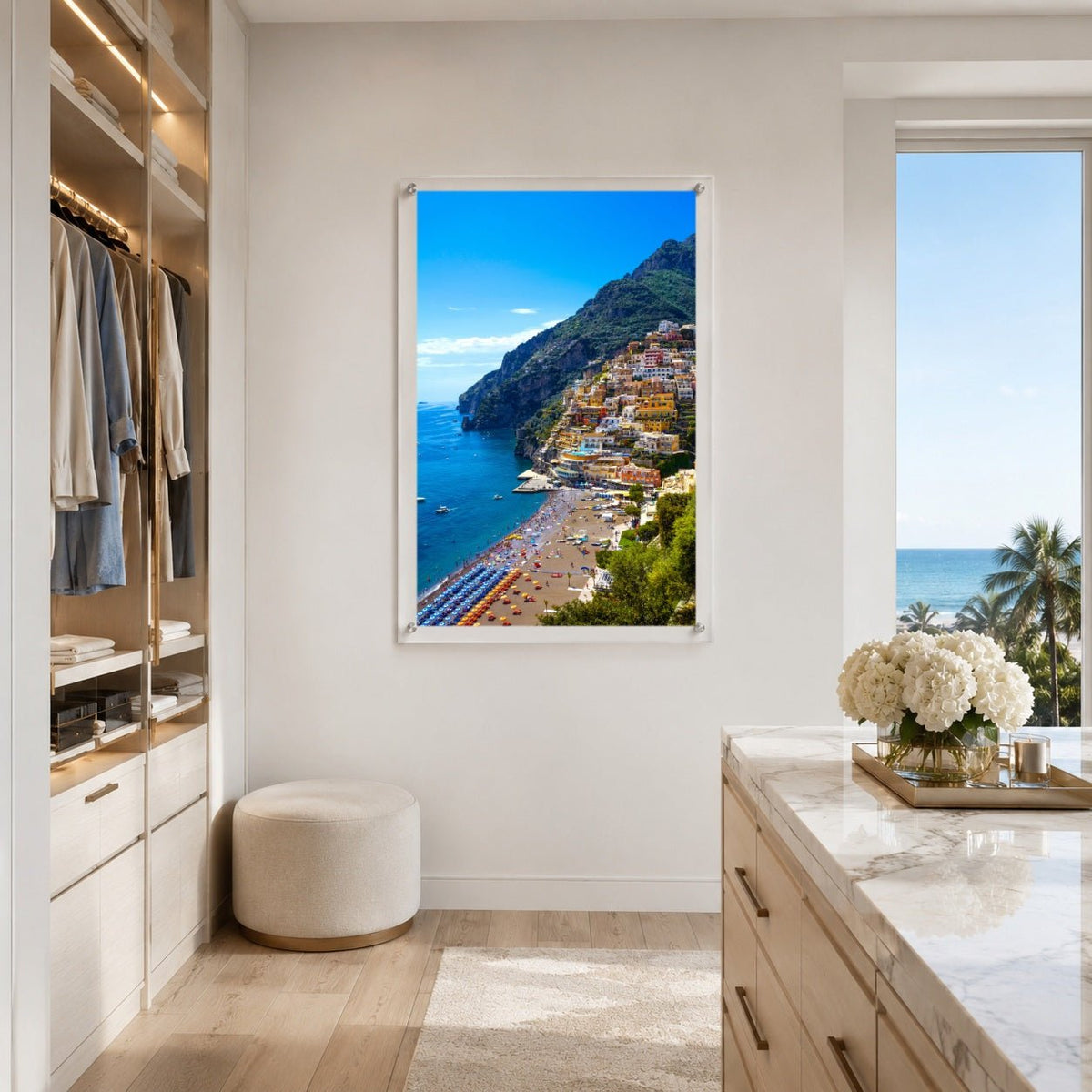 Positively Positano Acrylic Wall Art Print