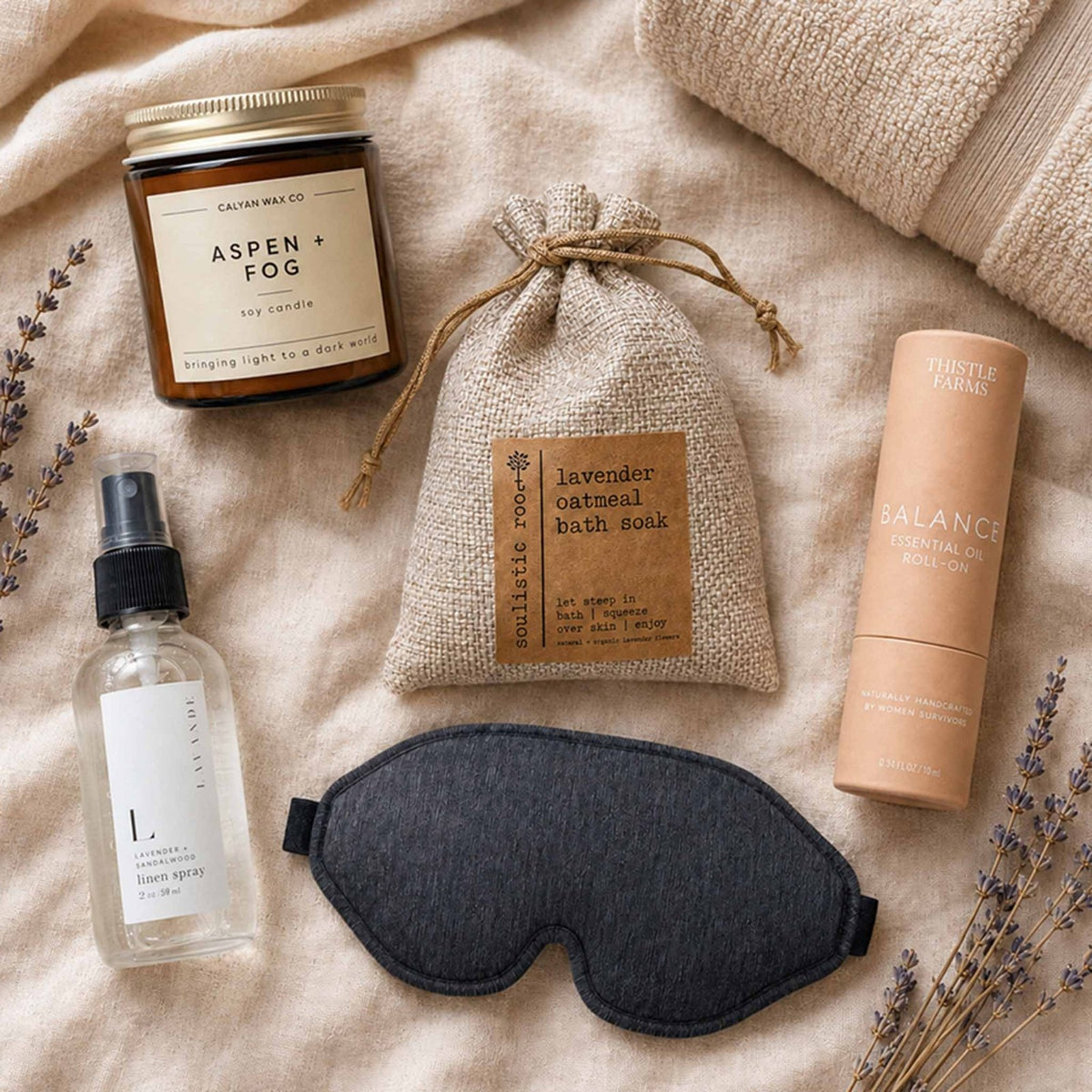 Rest & Restore Self-Care Gift Basket