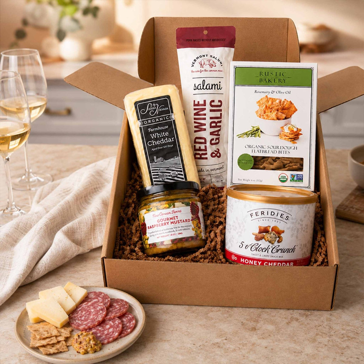 Savory Snacks Gourmet Gift Basket