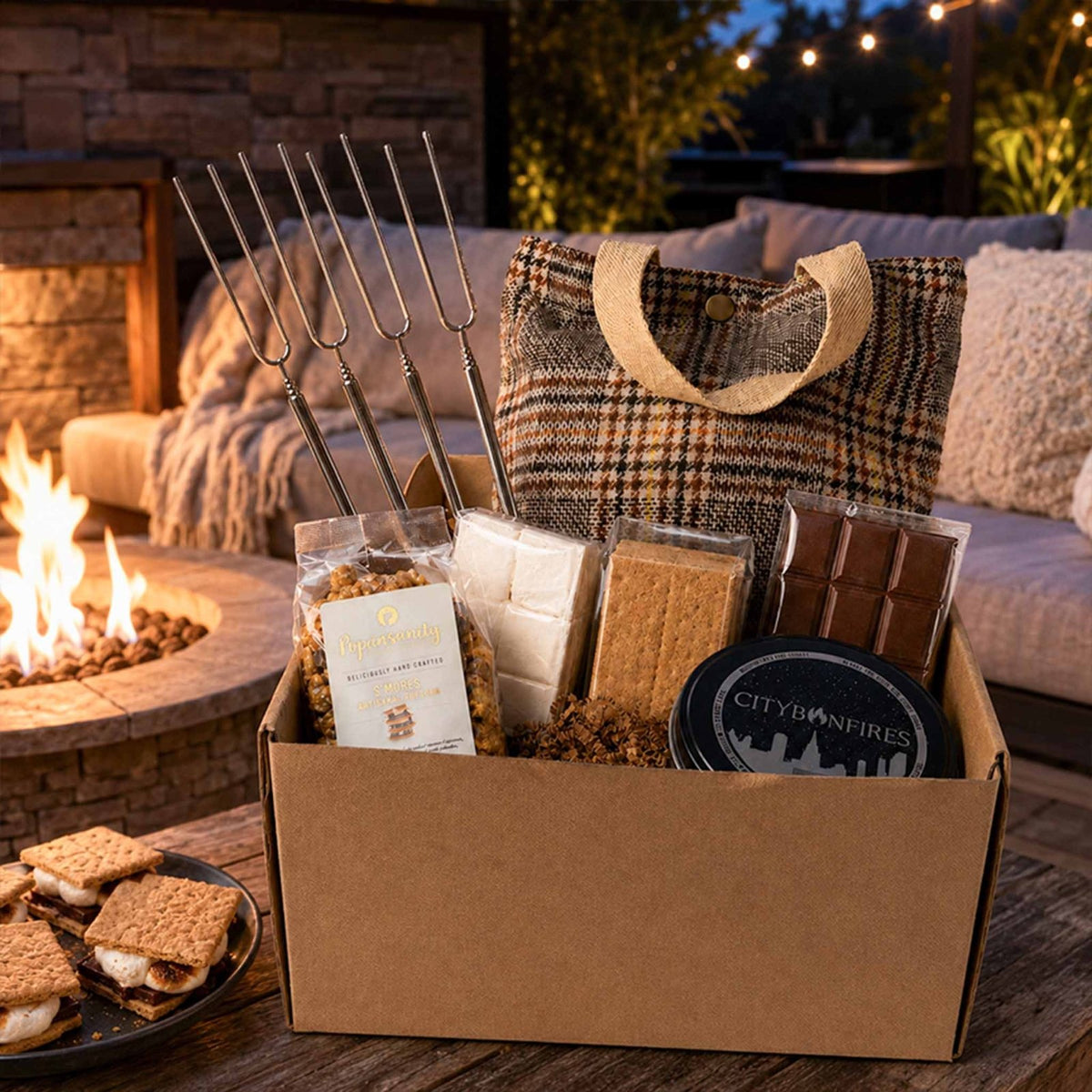 S'Mores Fun Gift Basket