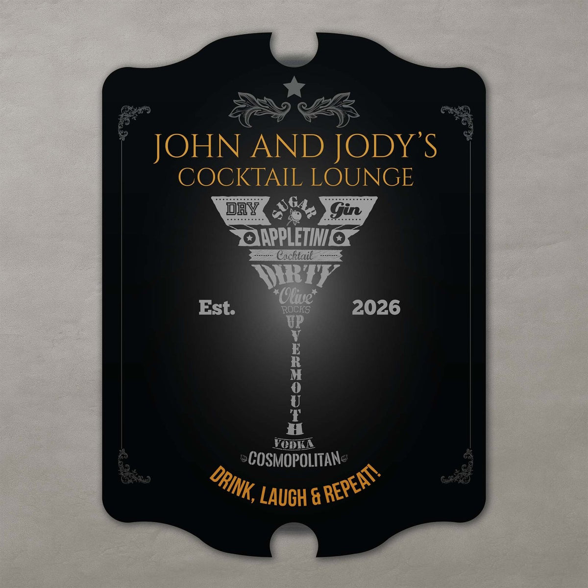 Speakeasy Bar Signs for Home