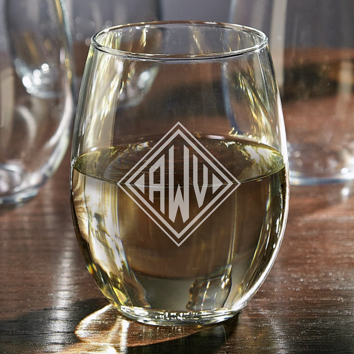 Stemless Wine Glasses, Set of 4
