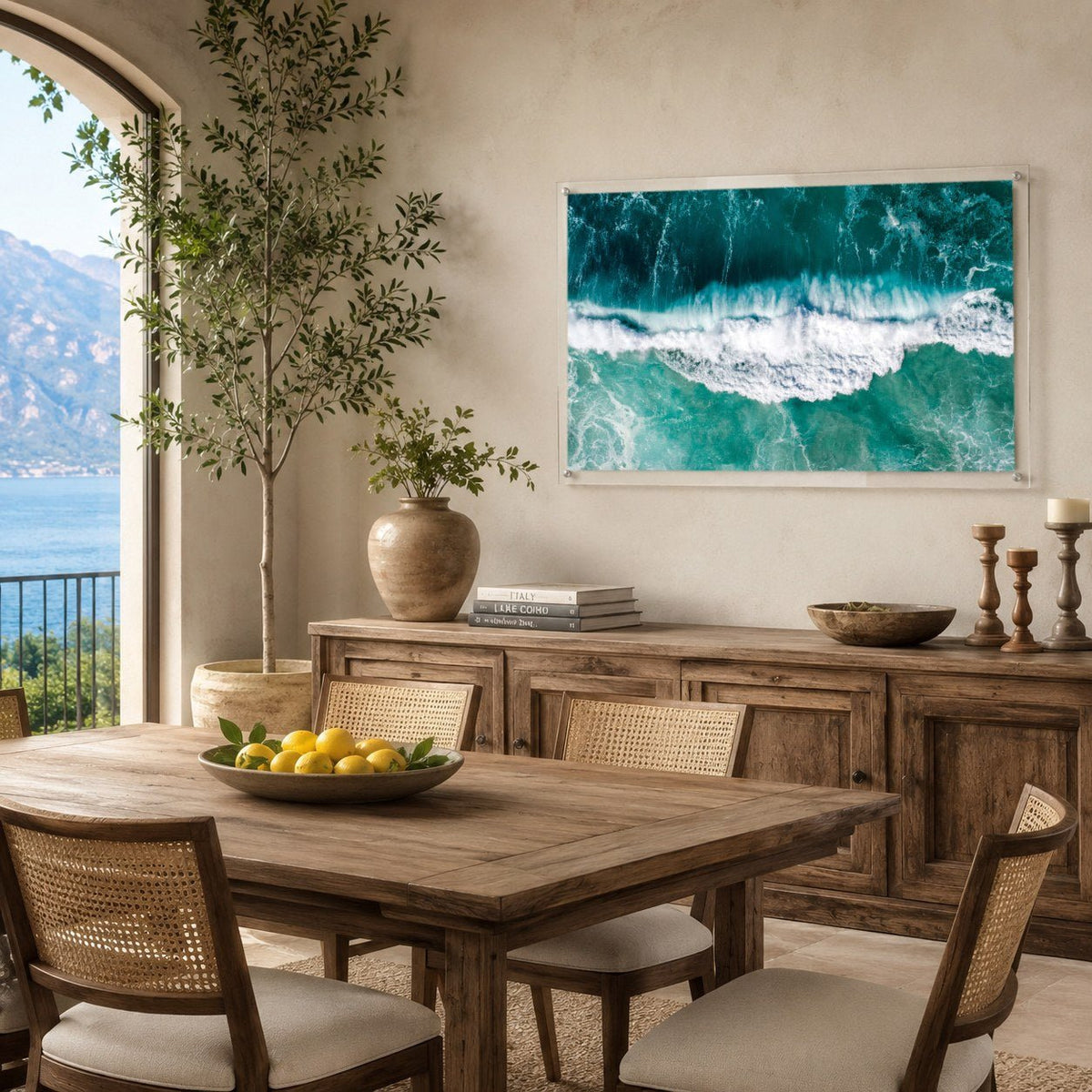The Break Acrylic Wall Art Print