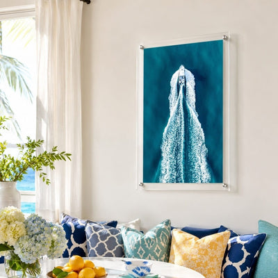 The Getaway Acrylic Wall Art Print - Vertical