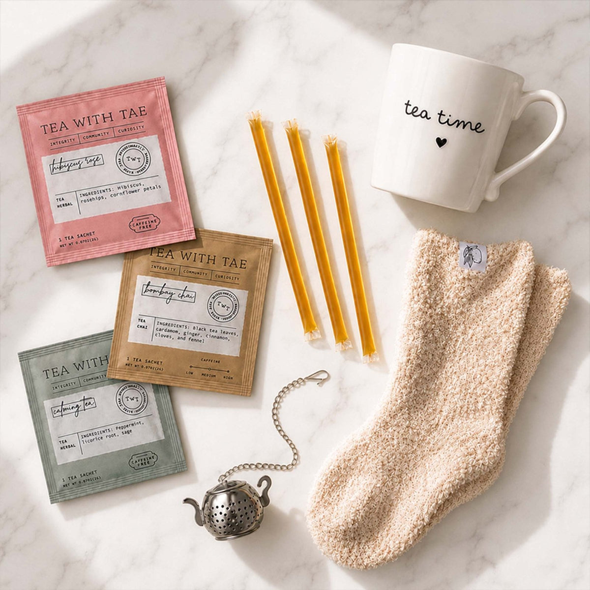 Warm & Cozy Tea Gift Basket