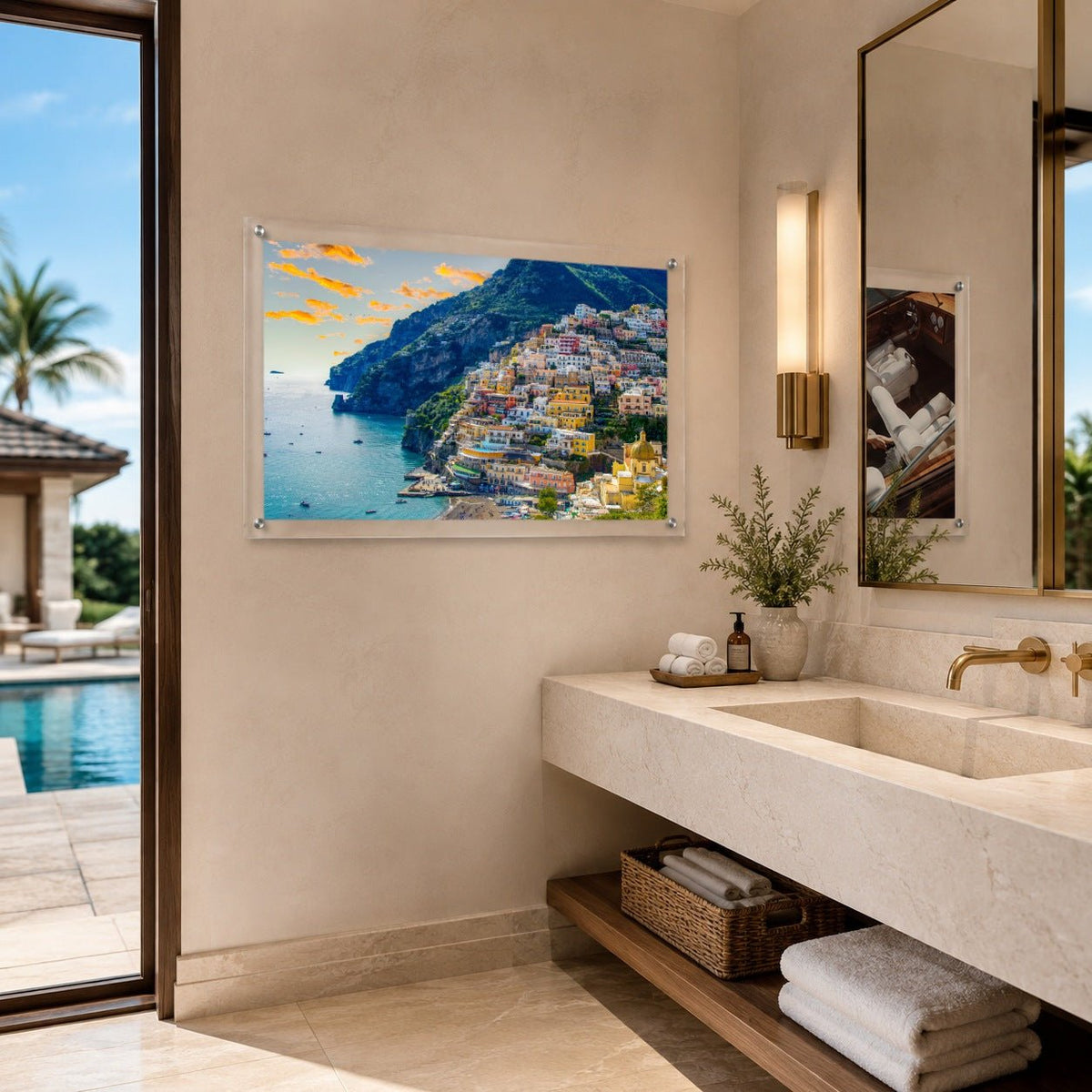 Amalfi Afternoon Acrylic Wall Art Print