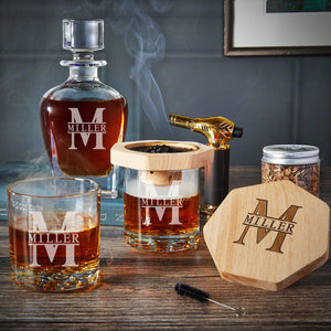 8 Pc Whiskey Smoker Set