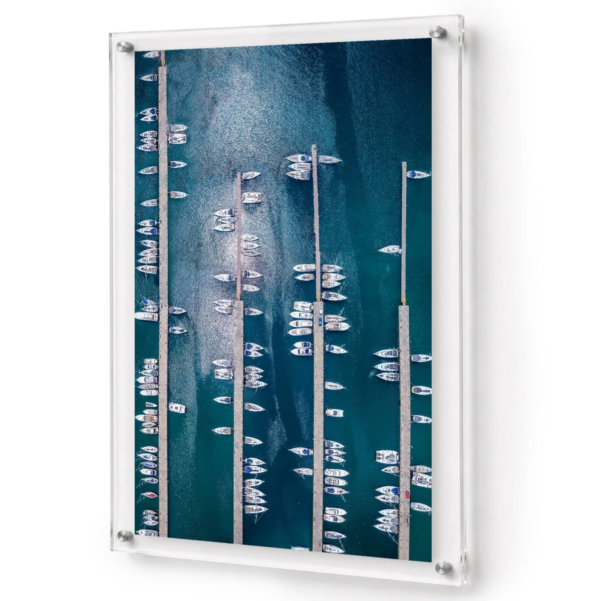 Boat Parking Only Acrylic Wall Art Print - Vertical