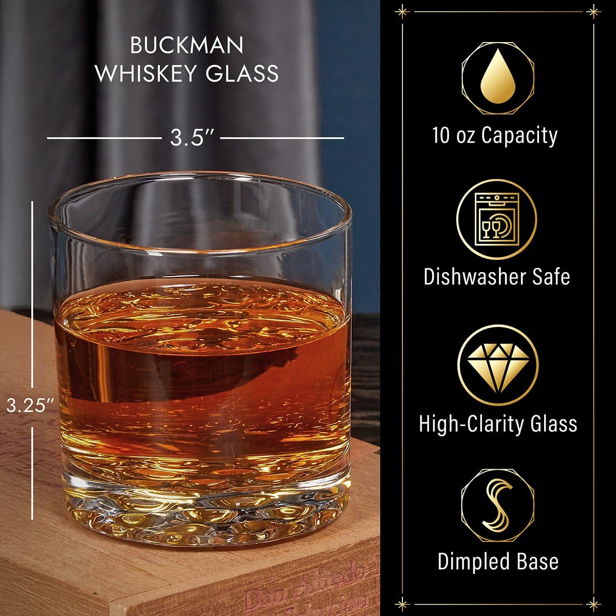 Buckman glass details and measurements 