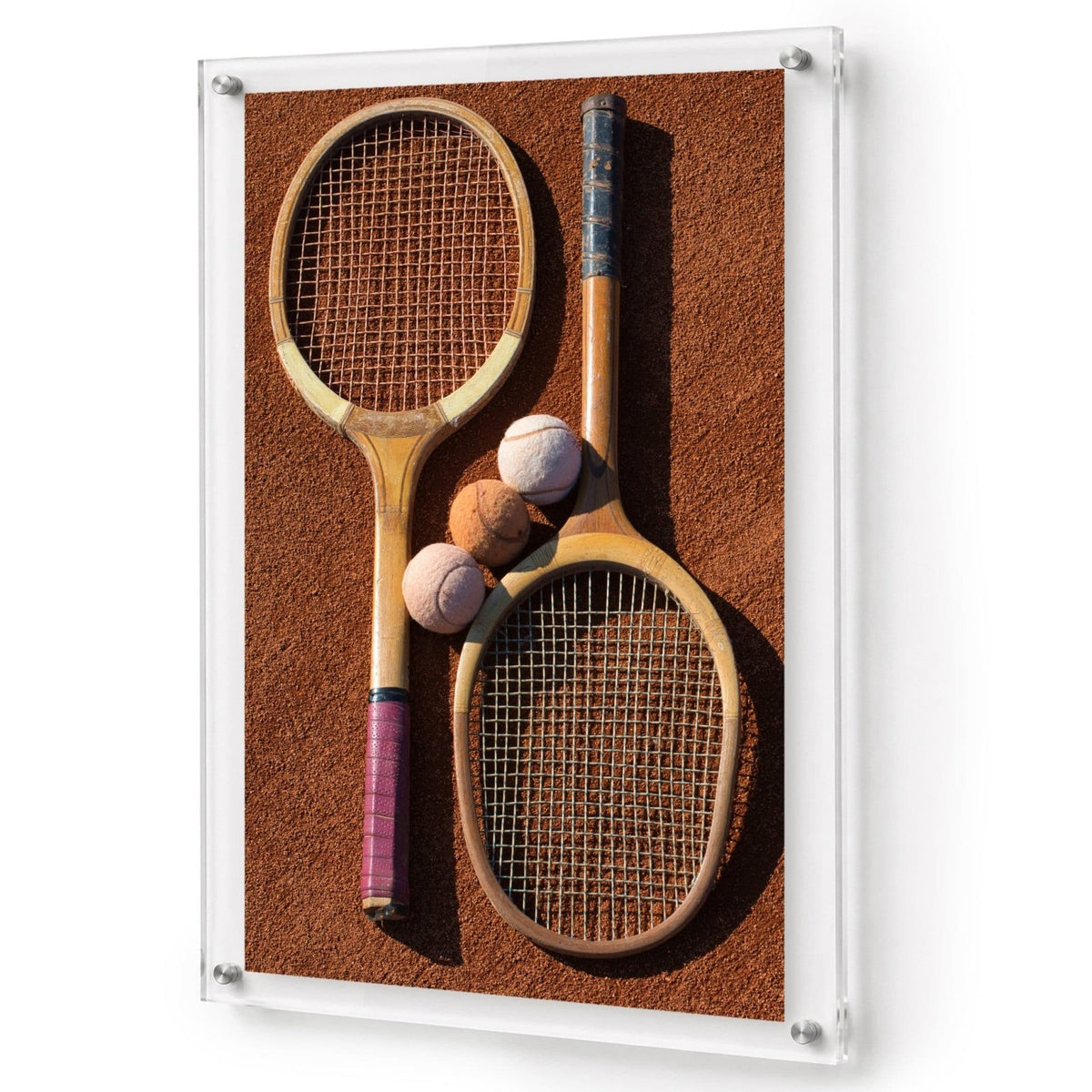 Clay Court Classics Acrylic Wall Art Print