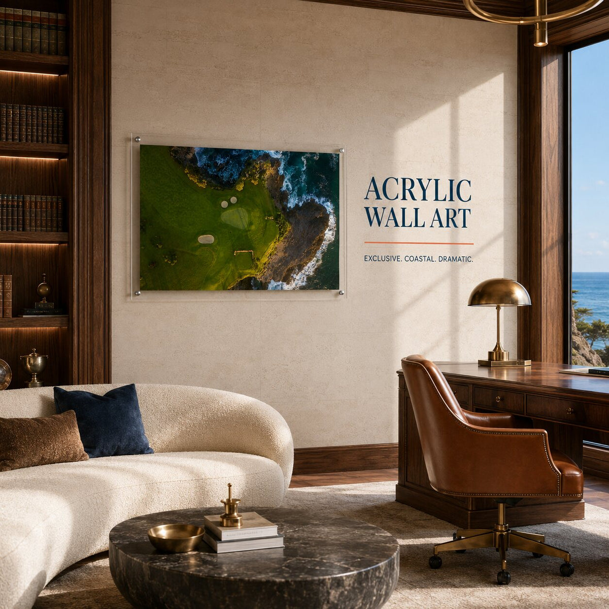 Coastal Hazard Acrylic Wall Art Print - Horizontal