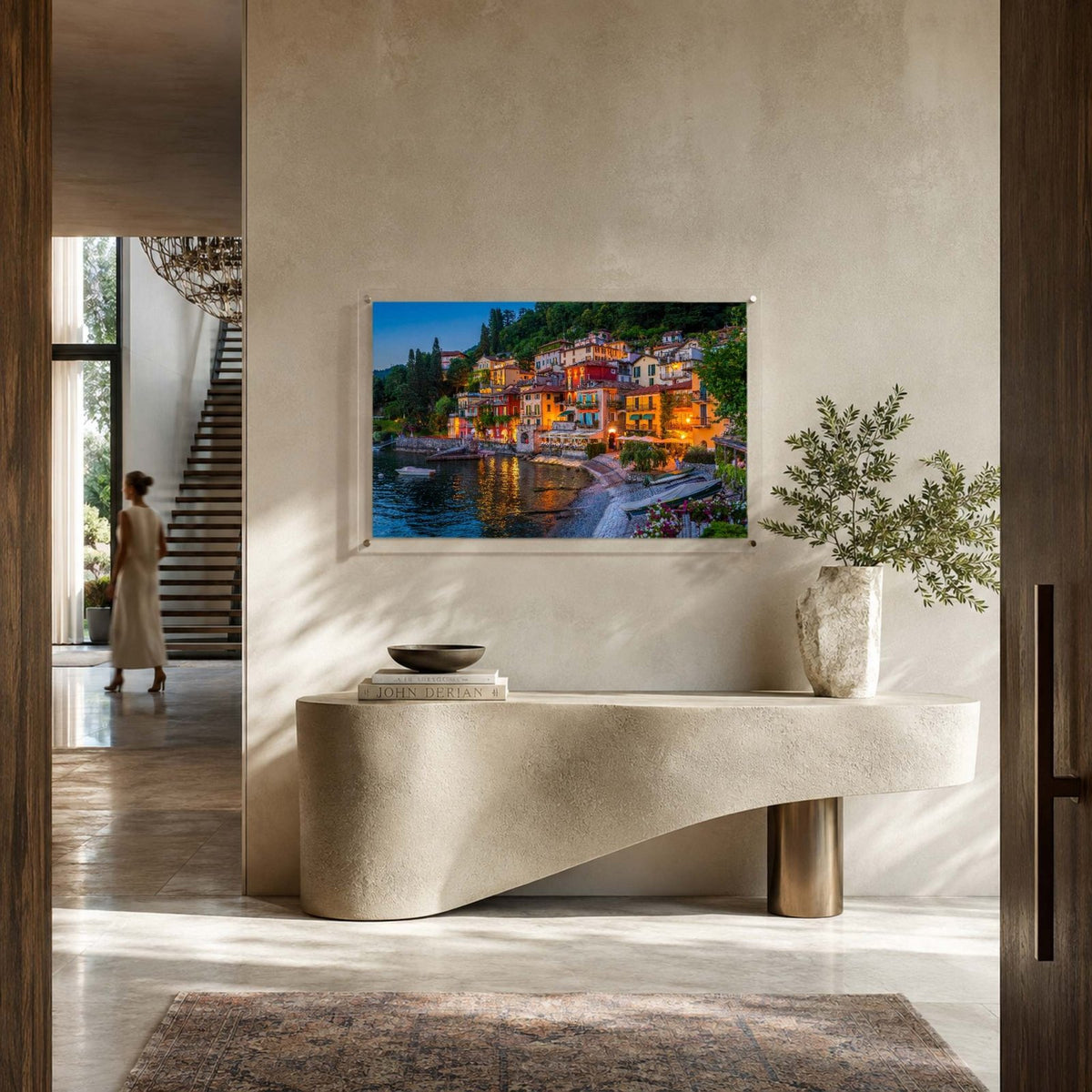 Como After Dark Acrylic Wall Art Print