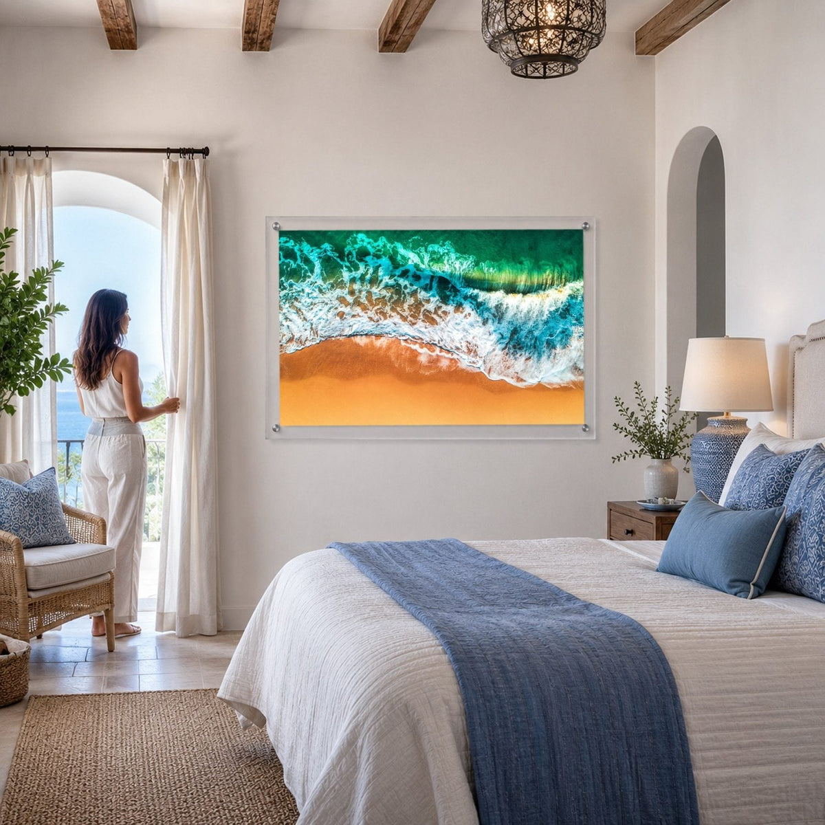 Copper Tide Acrylic Wall Art Print