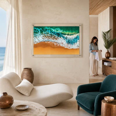 Copper Tide Acrylic Wall Art Print