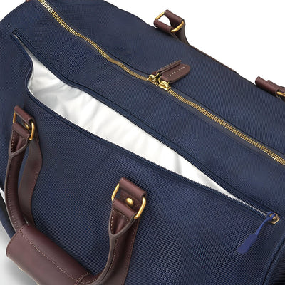 Dunthorpe Custom Men's Travel Bag w Shoe Compartment