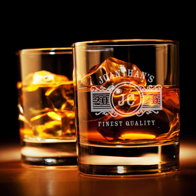 Eastham Personalized Whiskey Glass