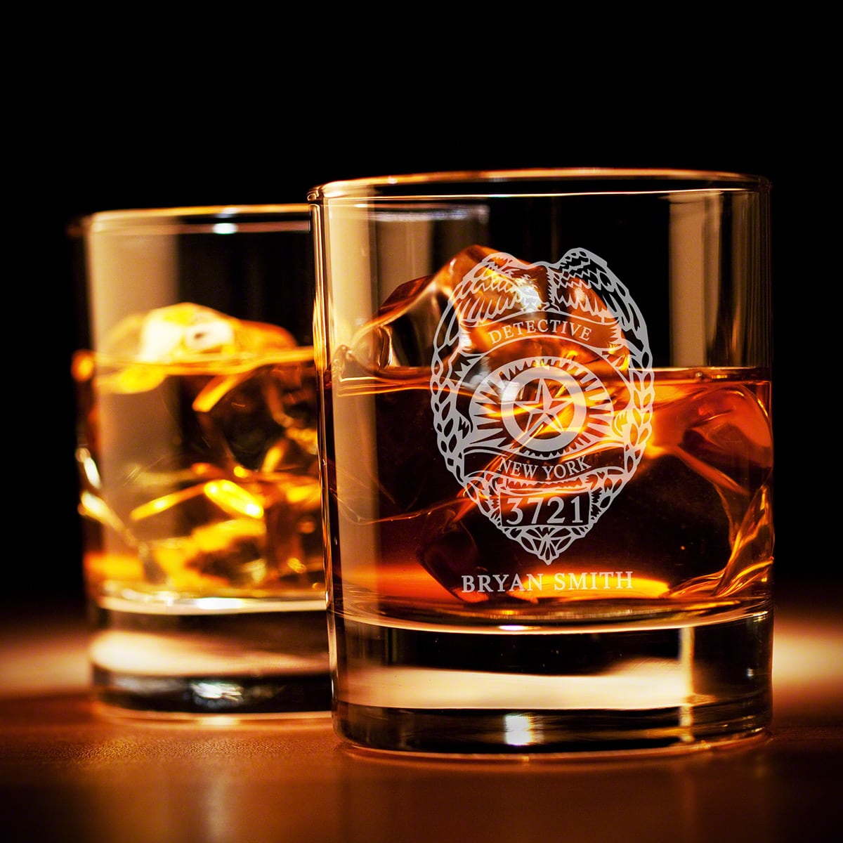 Eastham Personalized Whiskey Glass