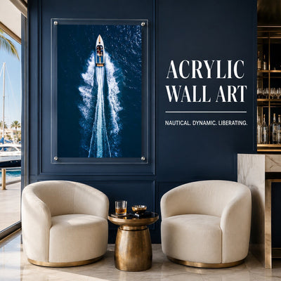 Exit By Sea Acrylic Wall Art Print - Vertical
