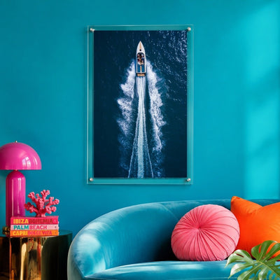 Exit By Sea Acrylic Wall Art Print - Vertical
