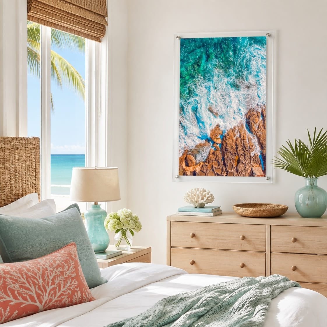 Foam & Fire Acrylic Wall Art Print