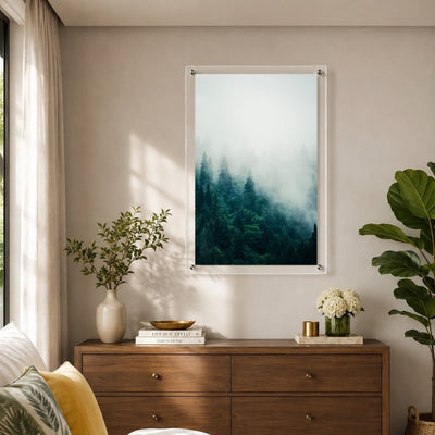 Forest on Mute Acrylic Wall Art Print